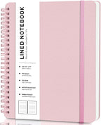 Lined Spiral Journal Notebook, A4 Spiral Notebook, 8.5''×11'' 100GSM Thick by ABERLLS