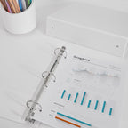 COMIX Sturdy 3 Ring Binder 1.5 inch - Image 6