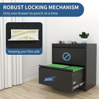 FLIXELIO 2-Drawer File Cabinet - Image 4