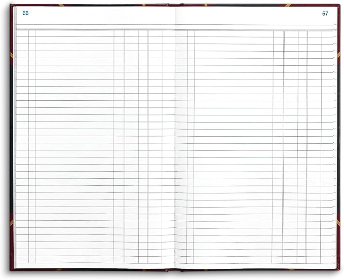 STAPLES Ledger Book, 150 Sheets – Hardbound Record Book - Image 2