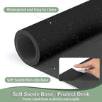 ‎Boutilon Leather Desk Pad Protector, Non-Slip Mouse Pad, Laptop Desk Pad - Image 4