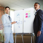 72” x 40” Foldable Whiteboard Dry Erase Board Large Tri Folding Whiteboard - Image 5