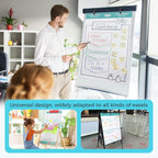 FAHKNS Sticky Easel Pad，Large 25x30 Inch Self-Adhesive Teacher'S Flip Chart - Image 2