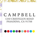 ExcelMark Personalized Return Address Stamp – Custom Self Inking Rubber Stamp by ExcelMark