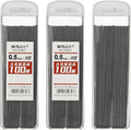 PATIKIL 300Pcs HB Mechanical Pencil Lead, 0.5mm Black Lead Refill Break by PATIKIL