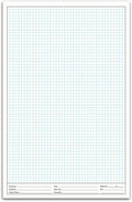 NextDayLabels - 11x17 Graph Paper Pad, by NextDayLabels