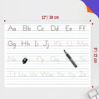 8 Packs Alphabet & Number Whiteboards, Double Sided Dry Erase Board Letters - Image 3