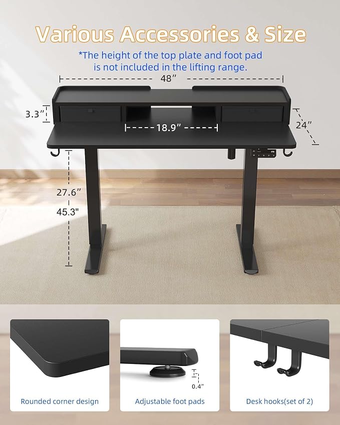 YIHAYO Electric Standing Desk - Image 2