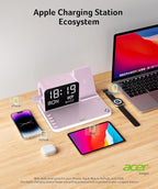 Acer 7-in-1 Wireless Charging Station - 30W Fast Wireless Charger - Image 3