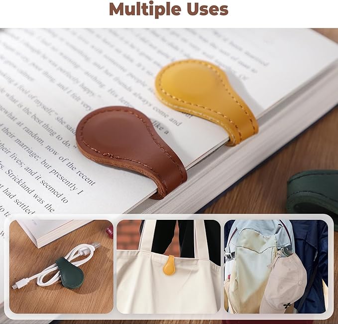 Personalized Magnetic Custom Bookmark, 26 Letters, - Image 7
