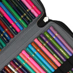 Large Capacity Black Flower Pencil Holder - Image 7