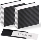 Realth C Channel Magnetic Label Holders 30 Pack 2" x 6" by Realth