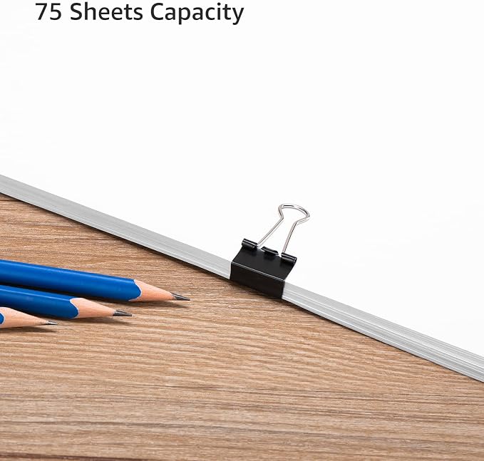 Amazon Basics Sturdy Binder Clips - Image 4