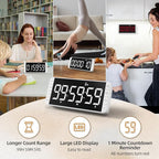 7.8'' Extra Large Rechargeable LED Kitchen Timer - Image 3