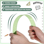 ForraFun 120 Pcs 12 Inch Plastic Ruler Bulk Colorful Transparent Ruler - Image 3