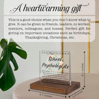 School Psychologist Prayer Desk Sign, Christian Faith-Based Appreciation Gift - Image 4