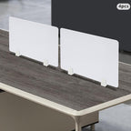 4PCS Desk Dividers Office Partitions, Privacy Desk Panel Protective, Frosted - Image 3