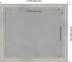Amanti Art Silver Framed Magnetic Board 23x27 Medium Vision Board - Image 4