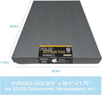 Lineco Folio Storage Box, Clamshell Design - Image 2
