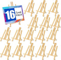 ESRICH 16Pack 11.8" Wood Easels, Tabletop Easel by ESRICH