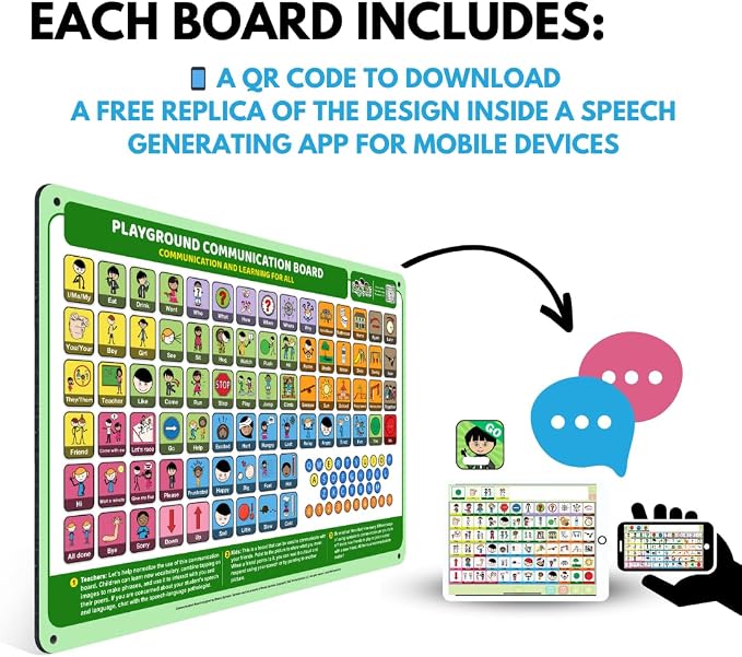 Weather-Proof Aluminum School Playground Communication Board - Image 7