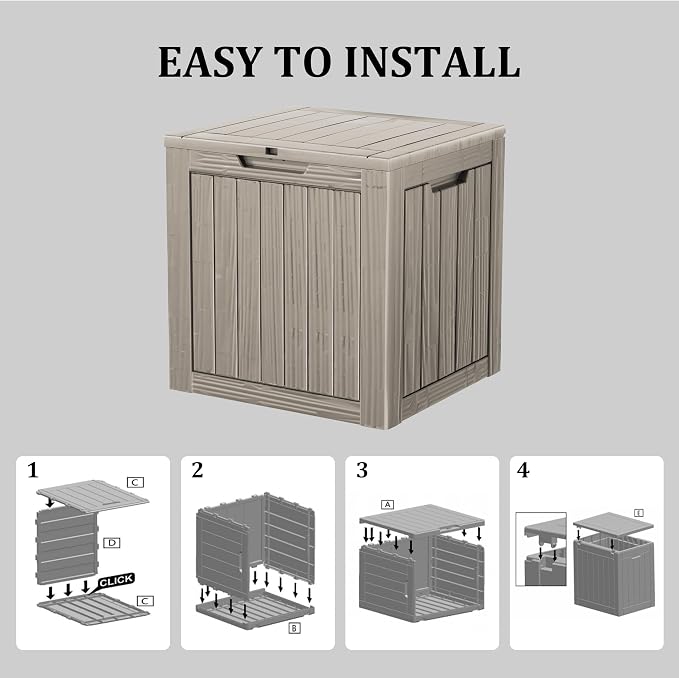 Yardgrace 30 Gallon Waterproof Deck Boxes - Image 5
