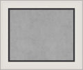 Amanti Art Silver Framed Magnetic Board 22x26 Small Vision Board by AmantiArt