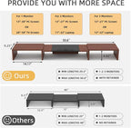 WESTREE Triple Monitor Stand Riser - Image 4
