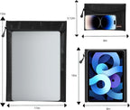 3 Pcs Fireproof Waterproof Document Bag, Fire and Water Resistant Safe Zipper - Image 2