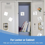 HOMiDEK Reusable Magnetic Sticky Notes, Dry Erase Magnets Magnetic Labels - Image 5