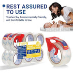 TegmenSeal Heavy Duty Clear Packing Tape - Image 3