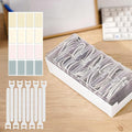 SENHORAS 7 Box Cable Organizer Storage Box, Desktop Cable Management by SENHORAS