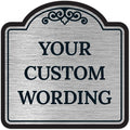 Custom Decorative Sign, Personalized Metal Sign by SigoSigns