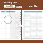 IN-LUXPRO Planner 2026 Daily Weekly and Monthly, 12 Months Spiral Bound - Image 4