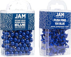 JAM PAPER Colorful Push Pins - Image 2