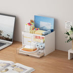 Marbrasse Desk Organizer with 3 Drawer, Desk Organizers and Accessories with 4 - Image 5