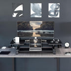 VIVO 48 inch Height Adjustable Large Stand Up Desk Converter, V Series - Image 9