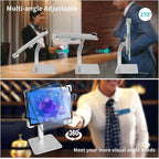 YOOZ Anti Theft Tablet Holder, Secure Desktop iPad Mount Lock, All Metal - Image 2