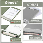 Sooez Clipboard with Storage, High Capacity Nursing Clipboard with Pen Holder - Image 3