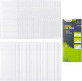 Juvale Clear Vinyl Binder Spine Label Pockets by Juvale
