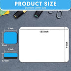 Dry Erase LapBoards, PANDRI 16 Pack Double Sided 12.5 x 9 Inch Whiteboards - Image 2