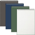 Engrowtic 3 Pack Graph Paper Spiral Notepad A5 Top Wirebound Notepad Grid by Engrowtic