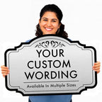 Design 2 Decorative Outdoor Metal Signs - Image 8