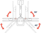 Ergotron – HX Dual Monitor Arm, VESA Desk Mount – - Image 5