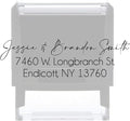 Custom Address Stamp Personalized Self Inking Stamps Custom Return Address by Stampi