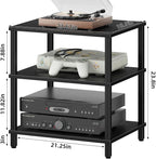 3-Tier AV Media Player Stand, Stereo Cabinet, Modern Stereo Cabine, Game - Image 3