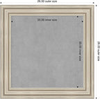 Amanti Art Silver Framed Magnetic Board 26x26 Medium Vision Board - Image 2
