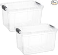 Superio Clear Storage Boxes by Superio