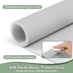 Boutilon Leather Desk Pad Protector, Non-Slip Mouse Pad, Laptop Desk Pad - Image 4