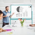 Large Dry-Erase Rolling Magnetic Whiteboard - Image 6